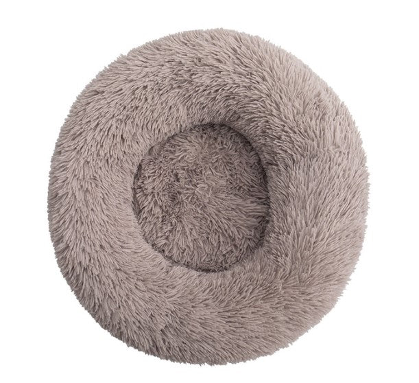 Dog Bed for Small to Large Dogs and Cats Donut Mand Accessories for Large Dogs Cats Plush Pet Bed for Dog XXL Round for Small Medium Animal Calming Relaxing - Longo Enterprises