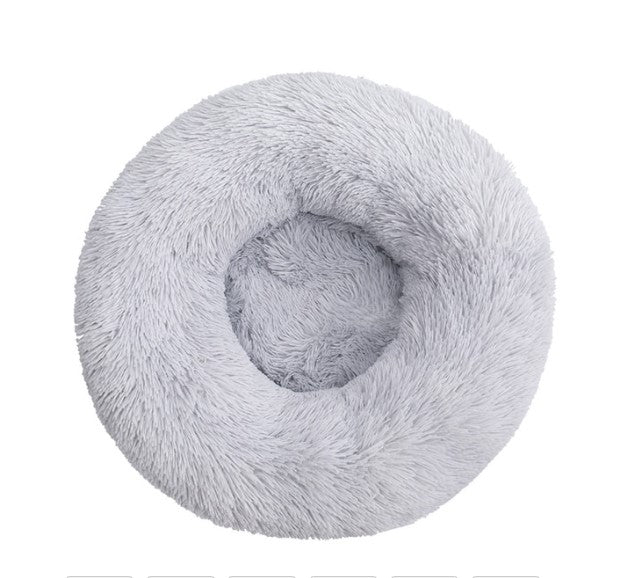 Dog Bed for Small to Large Dogs and Cats Donut Mand Accessories for Large Dogs Cats Plush Pet Bed for Dog XXL Round for Small Medium Animal Calming Relaxing - Longo Enterprises