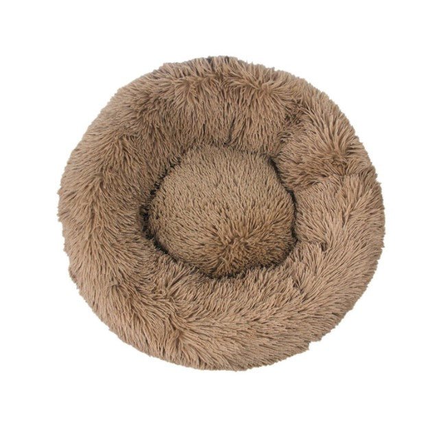 Dog Bed for Small to Large Dogs and Cats Donut Mand Accessories for Large Dogs Cats Plush Pet Bed for Dog XXL Round for Small Medium Animal Calming Relaxing - Longo Enterprises