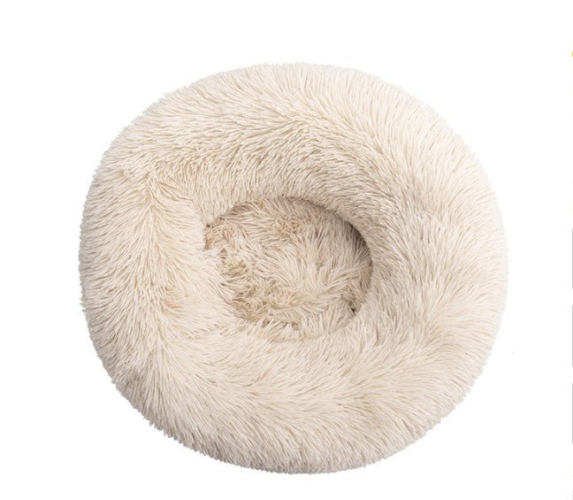 Dog Bed for Small to Large Dogs and Cats Donut Mand Accessories for Large Dogs Cats Plush Pet Bed for Dog XXL Round for Small Medium Animal Calming Relaxing - Longo Enterprises