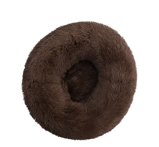 Dog Bed for Small to Large Dogs and Cats Donut Mand Accessories for Large Dogs Cats Plush Pet Bed for Dog XXL Round for Small Medium Animal Calming Relaxing - Longo Enterprises