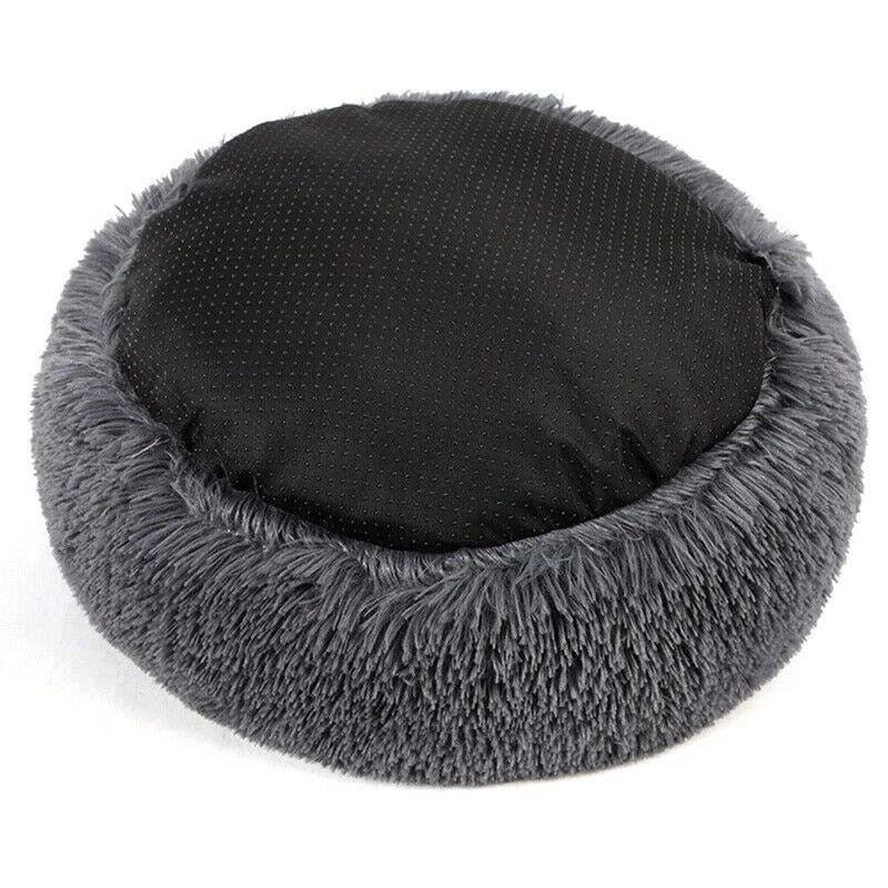 Dog Bed for Small to Large Dogs and Cats Donut Mand Accessories for Large Dogs Cats Plush Pet Bed for Dog XXL Round for Small Medium Animal Calming Relaxing - Longo Enterprises