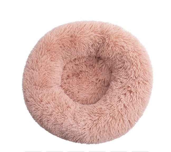 Dog Bed for Small to Large Dogs and Cats Donut Mand Accessories for Large Dogs Cats Plush Pet Bed for Dog XXL Round for Small Medium Animal Calming Relaxing - Longo Enterprises